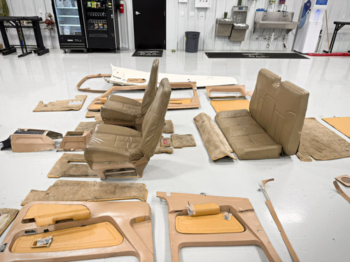Beechcraft 76 Interior Set with Seats, Carpet, Headliner, and Panels