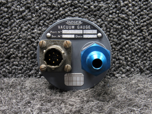 1-133603 Jaeger Cabin PSI Vacuum Gauge with Modifications