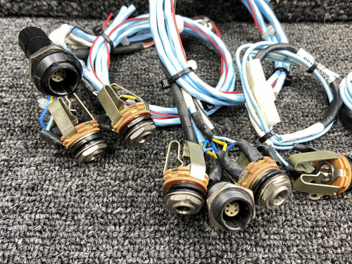 Z00.N7409190033, Z00.N7409190034 Socata TBM-700 Headset, Microphone Jack Set