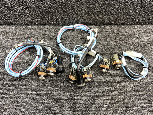 Z00.N7409190033, Z00.N7409190034 Socata TBM-700 Headset, Microphone Jack Set