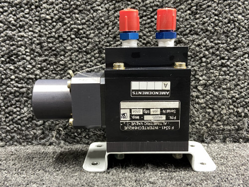 449325 Intertechnique F5341 Altimetric Valve Assembly with Mod