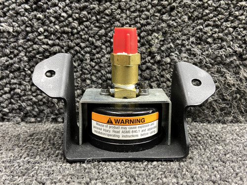P24010 Pacific Precision Oxygen Supply Pressure Gauge with Mounting Bracket
