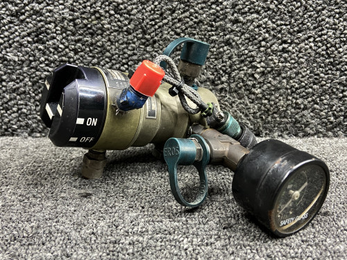 213-6522 Intertechnique F5341 Oxygen Bottle Regulator Assembly