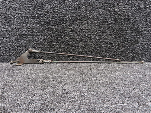 1551013-2, NAS354-4-1275 Cessna Cowl Flap Control Rod w/ Bellcrank RH Aft