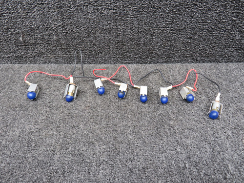565-516, 472-056 Piper PA28-151 Instrument Panel Light Set of 8