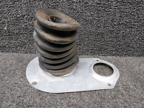 35270-000, 35432-000 Piper PA28-151 Nose Gear Bungee Boot with Plate LH