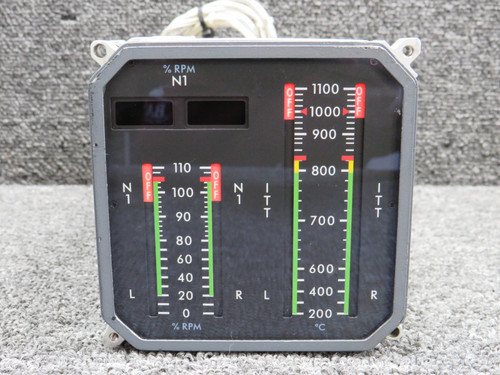 10272N04M00 (Alt: 9912399-7) Ametek N1 and Interstage Turbine Temp Indicator