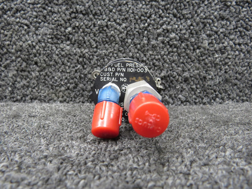 1101-003 B&D Instruments Fuel Pressure Indicator
