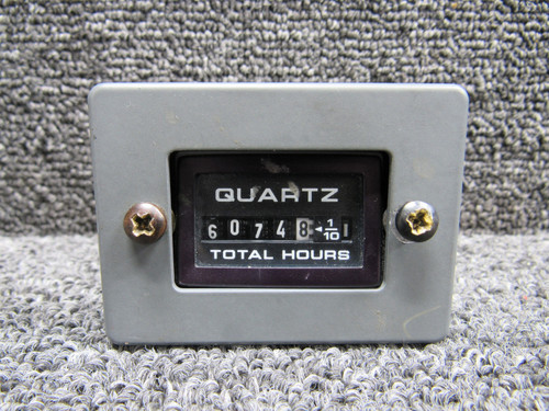 85071 (Alt: C664503-0104) Cessna Quartz Hour Meter Indicator (Hours: 6074.8)