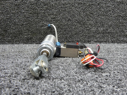 091R Cessna 525 Citation CJ1 Air Cylinder with Solenoid Assembly