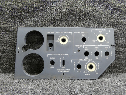 6318122-200 (Alt: 6318122-6) Cessna 525 CJ1 Tilt Panel Assembly, Lighted