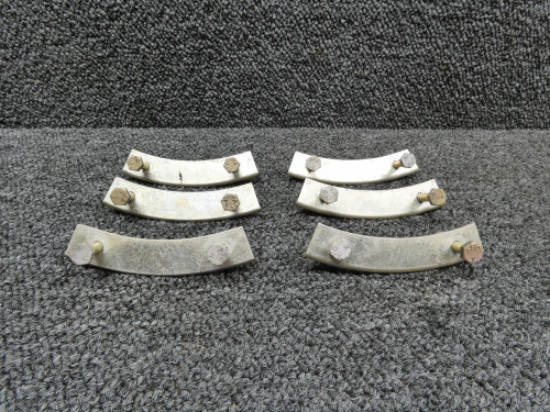 680031-023 Mooney M20J Aft Spinner Bulkhead Stiffeners with Revision (Set of 6)
