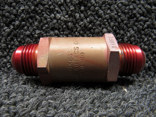 3210-00 Dukes Beechcraft KA200 Check Valve