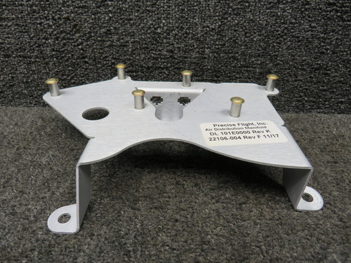 22106-004 (Alt: 21-60-01) Cirrus SR22 Dual Actuator Mounting Plate Assembly