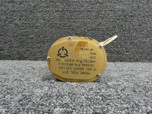 10309T02Y00 (Alt: 9912412-6) Ametek Fuel Quantity Probe