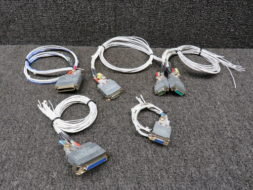 125-00083, 125-00082, 125-00081 Garmin Avionics Connectors Set of 6