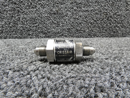 6F1942-1 (Alt: 4730-00-810-0406) Crissair Restrictor Check Valve (1500 PSI)