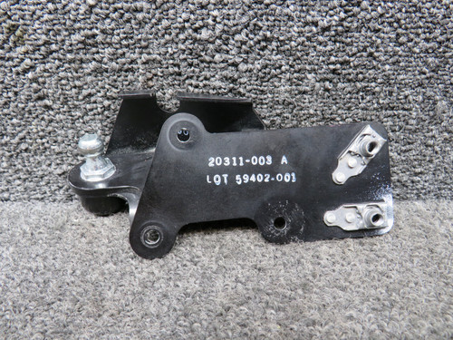 20311-003, 17582-009 Cirrus SR22 Cabin Door Gas Strut Attach Bracket Assembly LH