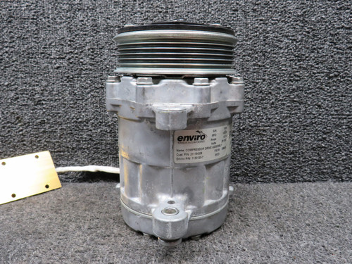 1133120-7 (Alt: 21119-008) Cirrus SR22 Enviro Systems AC Compressor Assy (28V)