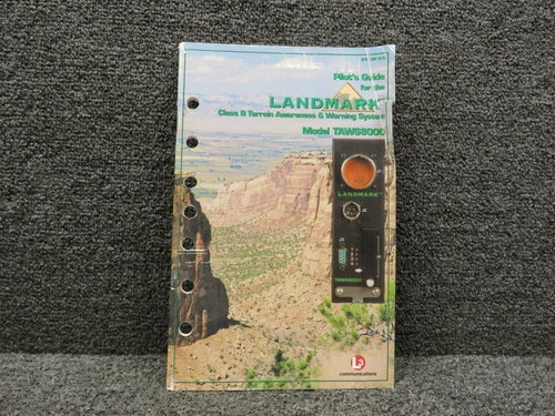 009-18000-001 L3 Communications TAWS8000 Landmark Pilots Guide