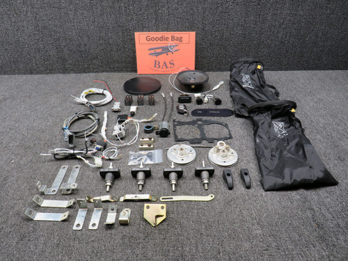 Cirrus SR22 Goodie Bag with Wires, Brackets, Relays, Pulleys, Etc