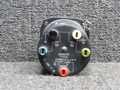 10-382300-1 (Alt: C668021-0101) Bendix Dual Tachometer Indicator (Volts: 24)