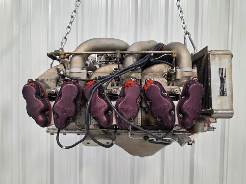 Continental TSIO-550-K Engine, 850 Hours Total Time (Prop Strike)
