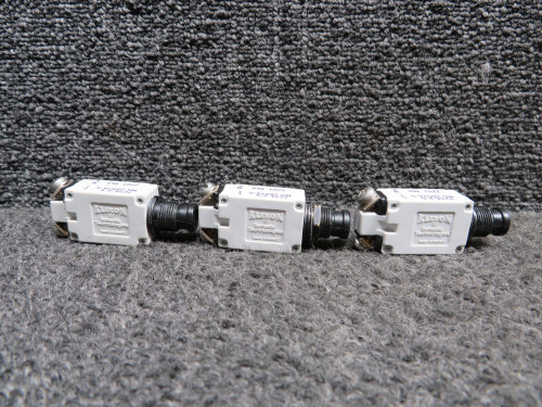 7274-2-5 Klixon Push Circuit Breaker Set of 3 (Amps: 5)