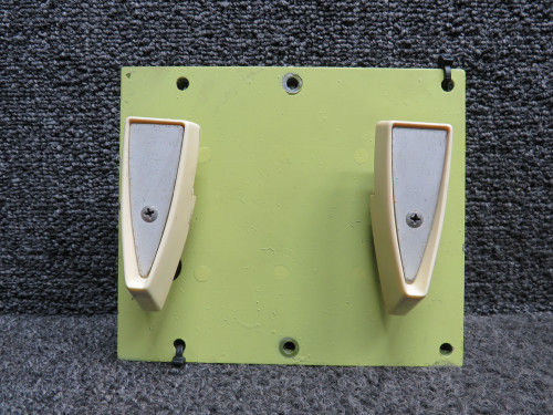 1516208-1 Cessna T337G Fuel Selector Bracket with Plate, Levers & Knobs