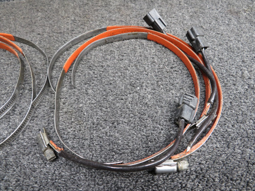Continental TSIO-360-CB Engine Preheat System with Clamps and Connectors
