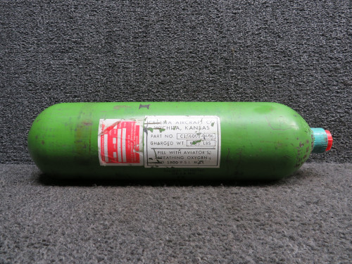 C166001-0606 Cessna Oxygen Bottle (No Regulator, Core)