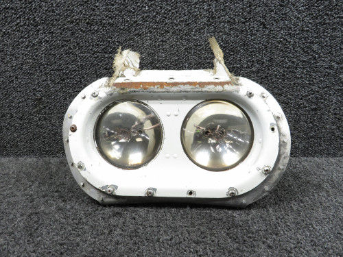 0452009-11 Cessna 150M Dual Landing Light Support Assembly with Bulbs