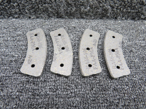 RA66-106-4K Rapco Brake Lining 4-Piece Kit (New Old Stock)