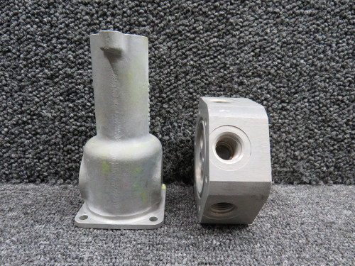 HE825-1 (Alt: 35-921154-602) H&E Fuel Selector Valve Assembly (Core)