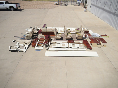 IAI Westwind 1124 Interior Set with Seats, Plastics, Carpet, and Headliner