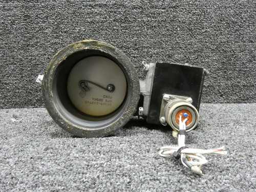 398712-1-1, 70210-35170-8 Allied Signal Shut Off Valve Assy with Rotary Actuator