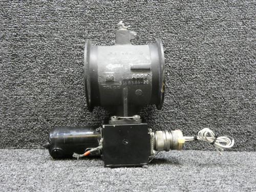 398712-1-1, 70210-35170-8 Allied Signal Shut Off Valve Assy with Rotary Actuator