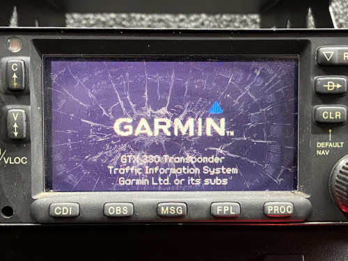 011-00280-00 Garmin GNS-430 GPS Navigation Unit w Tray, Data Cards & Mod (28V)