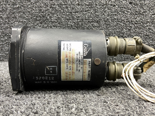 512-02 (Alt: C668016-0102) Instruments Inc Tachometer Indicator w Connector