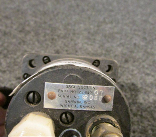 22-880-07 Garwin Suction Indicator