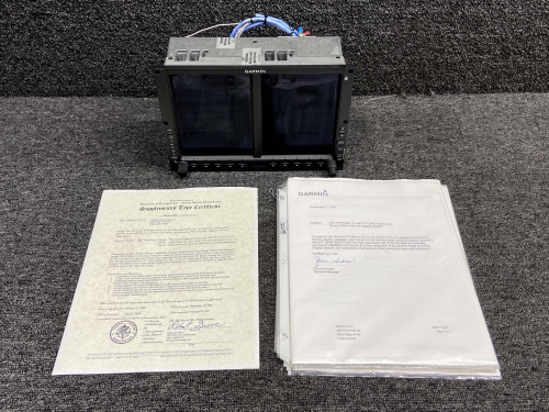 011-01264-00 Garmin GDU-620 Dual Flight Display Unit with Connectors & Paperwork