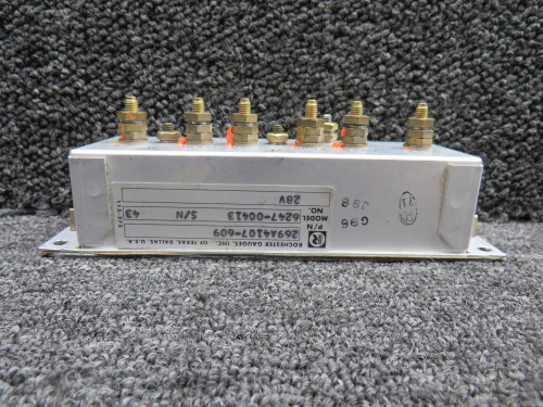 269A4107-609 Schweizer 269C Rochester 6247-00413 Instrument Gauge Cluster (V: 28)