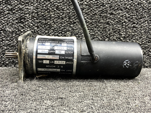 9910002-3 Aerospace Controls Landing Gear Retract Motor Assembly (26V, 20A)