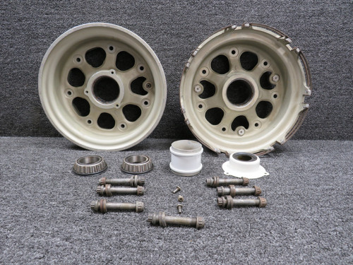 5006028-4 Goodyear 6.50-10 Wheel Assembly (Core)