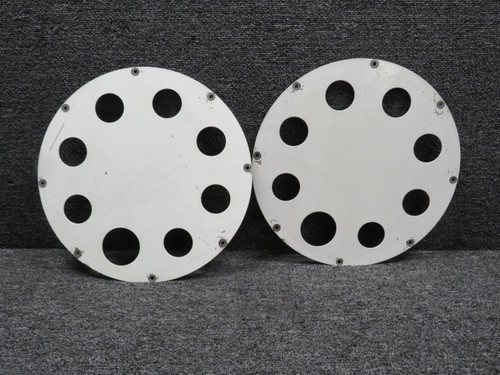 IAI 1124 Westwind I Main Wheel Hub Cap Covers (Set of 2)