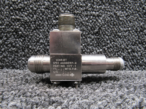 1177-1 (Alt: 6600097-4) LearJet 35A Fuel Flow Transmitter