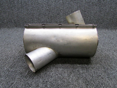650-43, 2254001-1 Lycoming O-540 Series Muffler Assembly RH with Shroud