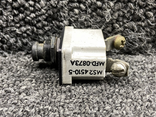 7271-8-5 (Use: MS24510A5) Klixon Press To Reset Circuit Breaker (5A)