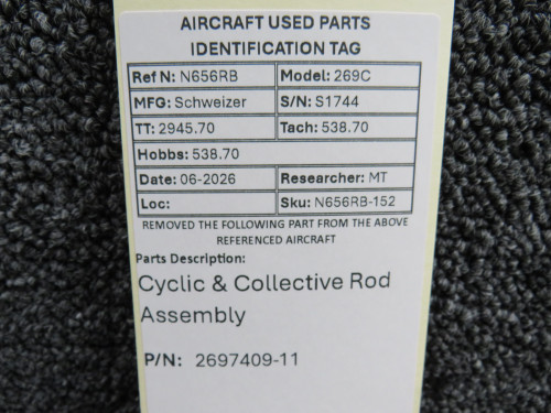 2697409-11 Schweizer 269C Cyclic & Collective Rod Assembly