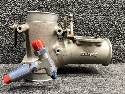 633420A4 (Cast#: 633349) Continental GTSIO-520-H Throttle Body Assembly